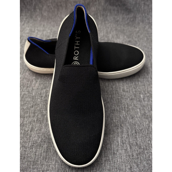 Rothy's Shoes - Rothy’s Size 8.5 The Original Slip On Black Sneakers Women’s Comfort Shoes